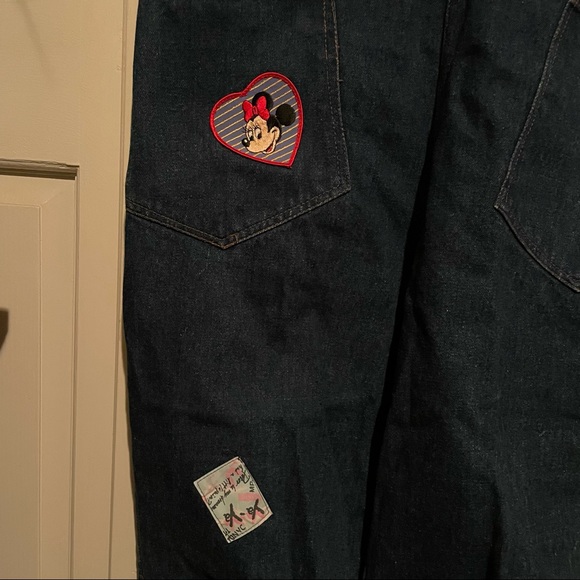 Vintage Valman 90s Overalls with patches - Picture 2 of 12